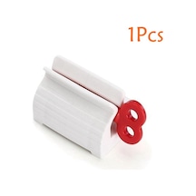 Kırmızı Diş Macunu Sıkacağı Artefakt Sıkacağı Klip Ev Diş Macunu Tutucu Banyo Aksesuarları 1 Pcs