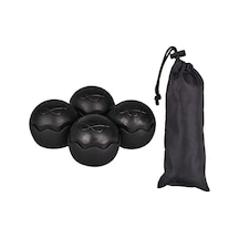 4 Adet Sandalye Sabitleyici Top Ayak Kauçuk Katlanır Sandalye Siyah