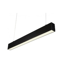 Mimarled Linear Asansörlü Led Sarkıt 120cm Siyah 40W Ilık Beyaz
