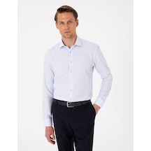 Pierre Cardin Erkek Açık Mavi Gömlek Desenli 50304594-vr003 Açik Mavi