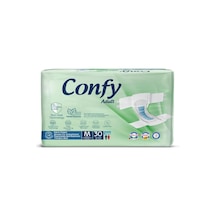 Confy Adult Yetişkin Bez Straıght Medıum Jumbo 30 Lu