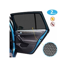Tr Saphran-2'li Araba Yan Cam Güneşlik Araç Oto Sineklik Otombil Yan Cam Güneşlik Genel