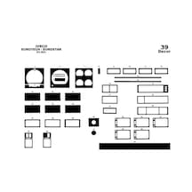 Iveco Eurotech Eurostar Torpido Kaplama 1992-2000 39 Parça Piano Black