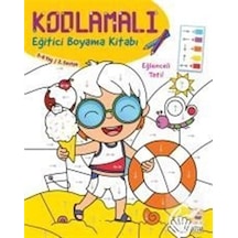 Kodlamalı Eğitici Boyama Kitabı - Eğlenceli Tatil 5-6 Yaş / 2