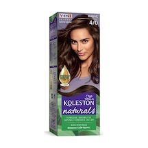 Hubrendy Tedarik Naturals Saç Boyası Kahve 4/0