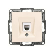 Visage Ambiance Metalik Bej Telefon Prizi Visage Seri Çerçevesiz - Priz Ve Anahtar İçin Uyumlu Çerçeve Belirtilmemiş