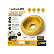 Senbang 100 Mm Elmas Taşlama Çanak Disk M14 Diş Diş Elmas Kaplama Granit Mermer Beton Taş Taşlama Diski Model1