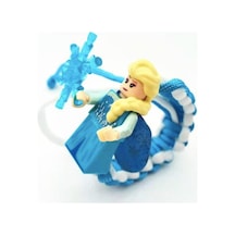 Elsa Frozen Lego Bileklik Mavi