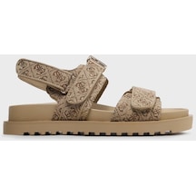 Beige / Brown Kadın Guess Footwear Dress Kadın Sandalet FL6FB2FAL Bej - Kahverengi