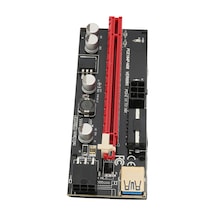 Fosenze Gpu Madenciliği İçin Pcıe 1x-16x Genişletme Kartı, Usb3.0 Kablolu, 4+6pın Güç Arayüzü, Altın Kaplı, Sabit Kanca, Anakart Yükünü Azaltır