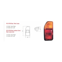 Eser 2750562 Stop Lambası Sol R12 Stw