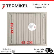 Termikel Uyumlu Ankastre Fırın Izgara Teli Tepsi 45 X 39 Cm (Ölçüler) - 370448245
