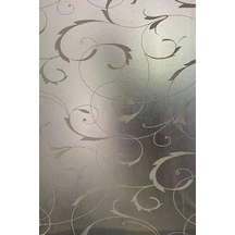 Cam Kumlama Desenli Kendinden Yapışkanlı Kaplama 45 Cm X 1 Mt Kml007 Acı Kahve