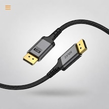 80gbps Displayport 2.1 Kablo 16k 60hz 8k 120hz 4k 240hz Uhbr20 Hdr Dsc 1.2a Örgülü Dp 2.1 Monitör Kablosu 2, 2m, Metre