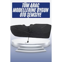 Oto Ön Cam Güneşliği Otomatik Katlanabilir Gölgelik Oto Cam Şemsiye -