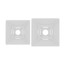 Gwest Hw - 3a Yapışkanlı Kroşe 19x19 Mm Beyaz 100 Adet