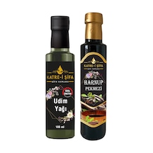 Özel Üretim Udim Yağı 100 ML + Özel Üretim Keçiboynuzu Pekmezi 340 G