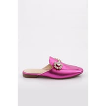 Dgn 55 Kadin Kristal Taş Tokali Terlik 55-2270-R1352 Pembe