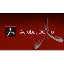 Adobe Acrobat Pro Dc Dijital Lisans - Ömür Boyu - Türkçe