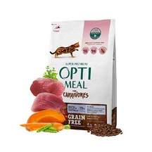 Optimeal Süper Premium Tahılsız Ördekli Sebze Yetişkin Kedi Maması 4 KG