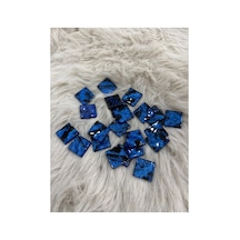 Sanatsal Kristal Mozaik Ks-29 23x23mm Metalik Mavi 250gr