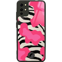 Reeder S19 Max Pink Milky Tasarımlı Glossy Telefon Kılıfı Çok Renkli