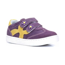 Rakerplus Hakiki Deri Mor Sarı Cırtlı Çiçek Detaylı Kız Çocuk Günlük Ayakkabı Mor Rakerplus Hakiki Deri Mor Sarı Cırtlı Çiçek Detaylı Kız Çocuk Günlük Ayakkabı Mor