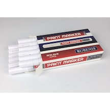 Rubenis Paint Marker Rötuş Kalemi Beyaz 12 Li Paket