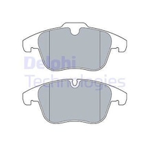 DELPHI LP3526 Fren Balatası Önpeugeot508