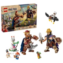 LEGO® ONE PIECE Dorry, Brogy’ye Karşı – Little Garden Devleri 75644 - 9+ için Figür İçeren Yaratıcı Oyuncak Yapım Seti (733 Parça)