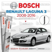 Renault Laguna Muz Silecek Takımı 2008-2016 Bosch Aeroeco