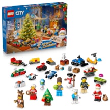 LEGO® City 2025 Yılbaşı Takvimi 60475 - 5 Yaş ve Üzeri Çocuklar için Yılbaşına Geri Sayım Yapan Yaratıcı Oyuncak Yapım Seti