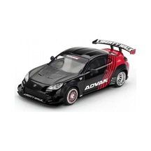 Sıvı Kristal Mavi 1:64 Ölçek Metal Toyota Gr86 Lb Nation Advan Model Araba Bx-313388