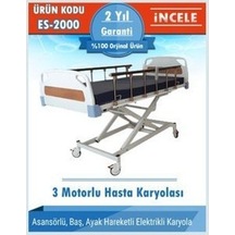 Medikaltec Tuvalet Karyolası Hasta Yatağı Dahil 2 Motorlu