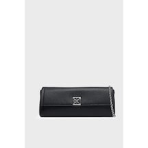 Calvin Klein Logolu Zincir Askılı Çanta Lv04f3740gub1 Bayan Çanta Lv04f3740g Ub1 Siyah