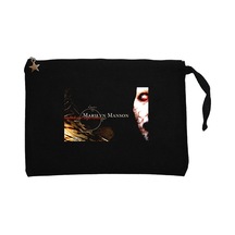 Marilyn Manson Antichrist Superstar Siyah Cüzdan / El Çantası Siyah