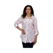 Gölge Kadın Uzun Kol Gömlek Bgl-st04665 Pembe