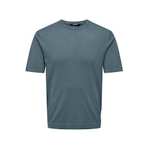 Onswyler Lıfe Reg 14 Ss Knıt Erkek Mavi T-shirt - 22022928 Mavi.