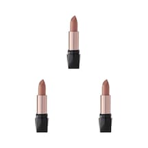 Satin Lipstick No: 01 - Satensi Bitişli Nemlendirici Etkili Ruj 3 Paketi Genel