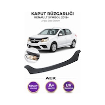 Renault Symbol 2013+ Araca Özel Üretim "4mm" Kaput Rüzgarlığı A+