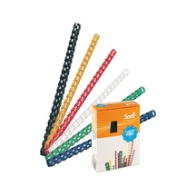 Sarff Bind Plastik Spiral 10Mm Mavi