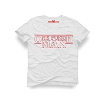 Tshirthane One Punch Man Stranger Tişört Erkek Tshirt