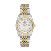 Hislon Ql145t-09sg Erkek Kol Saati Altın - Siyah