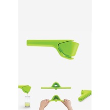 Dreamfarm Fluicer Kolay Sıkmalı Portatif Lime Sıkacağı Yeşil Sıkacak 23 Cm Yeşil