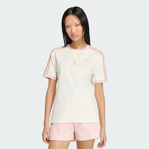 Adidas Ky8126 3s Tee Kadın Tişört Bej