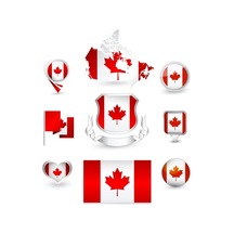 Kanada Sticker Set