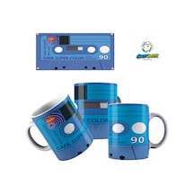 Kaset Kupa Bardak Tek Adet K0277 Çok Renkli