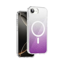 Onegif Apple İphone 17e Sora Simli Magsafe Kapak - Mor
