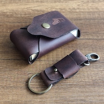 Sumerian Leather Craft Deri Sigara Kılıfı Kahverengi