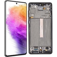 Samsung Galaxy Uyumlu  A73 5g A736 Lcd Ekran Dokunmatik Beyaz Servis Çıtalı
